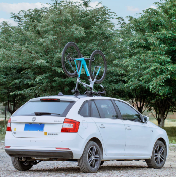 ROCKBROS | Tragbar Fahrradträger elektrisch Fahrrad Dachträger mit Saugnapf